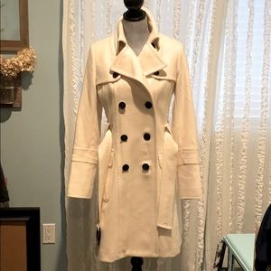 Laundry by Design Beige Wool Coat